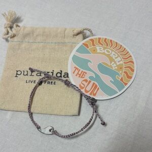 Pura Vida Purple Wave Bracelet